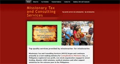 Desktop Screenshot of missionarytaxandconsulting.com